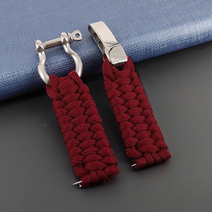 Umbrella Rope Braided Strap for Huawei Samsung Galaxy Watch