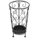 Umbrella Stand Vintage Style Metal 26x46 Cm Black Xapktx