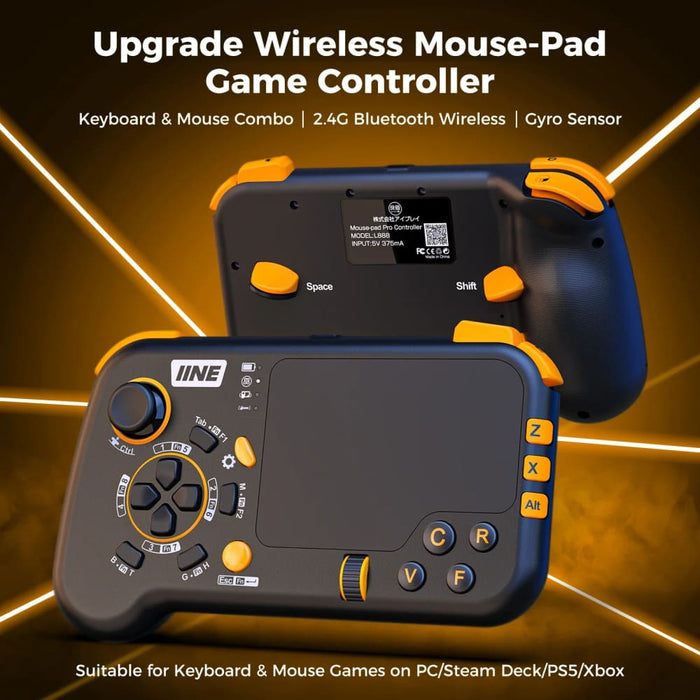 Ungrade Wireless Mouse - pad Controller As Keyboard
