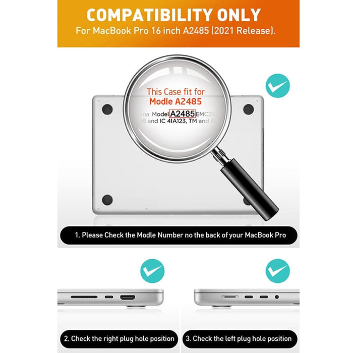 Unicorn Beetle Slim Clear Protective Case for Macbook Pro