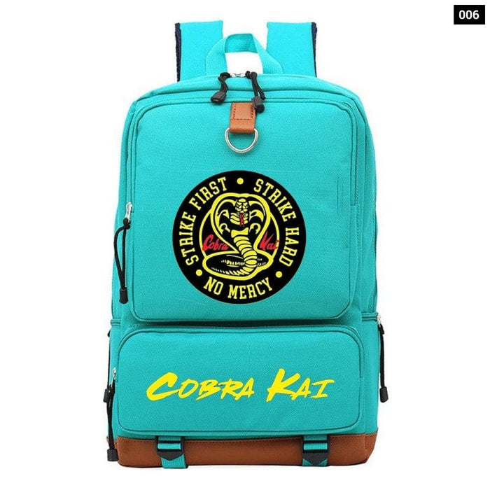 Unisex Cobra Kai Kids Daily Large Capacity Laptop School Bag