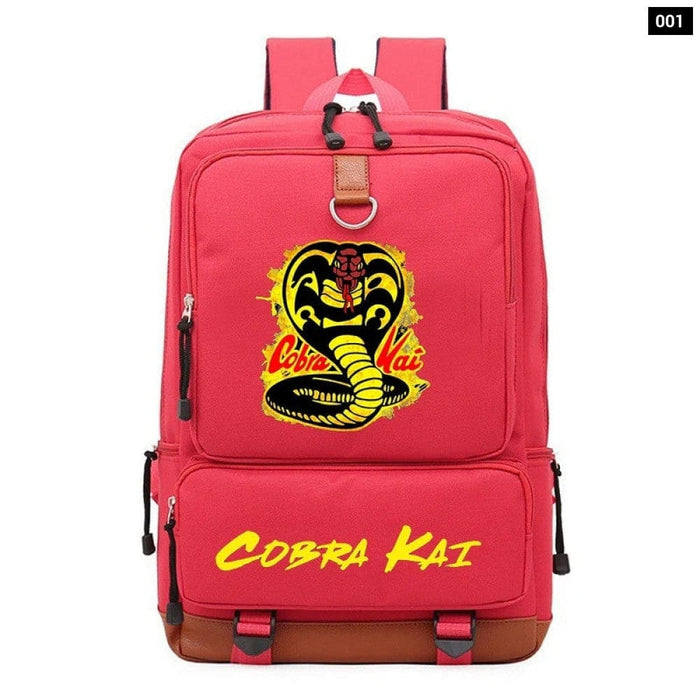 Unisex Cobra Kai Kids Daily Large Capacity Laptop School Bag