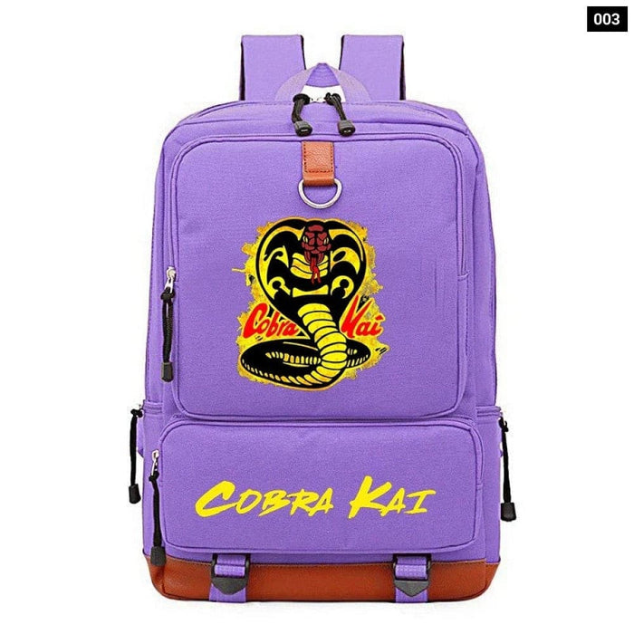 Unisex Cobra Kai Kids Daily Large Capacity Laptop School Bag