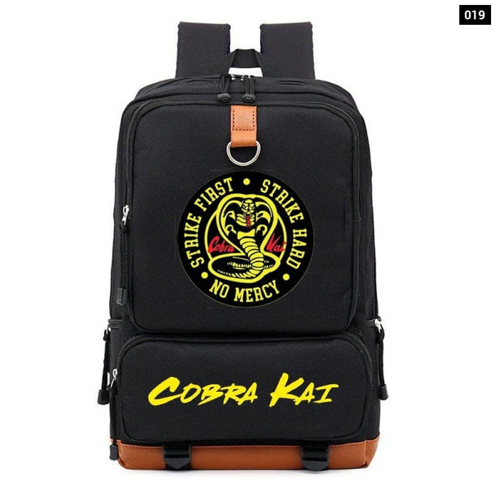 Unisex Cobra Kai Kids Daily Large Capacity Laptop School Bag