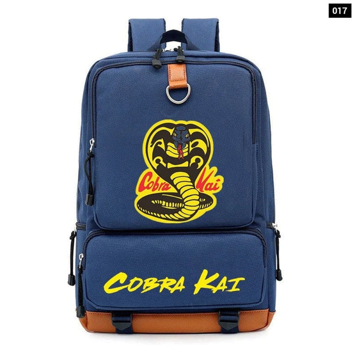 Unisex Cobra Kai Kids Daily Large Capacity Laptop School Bag