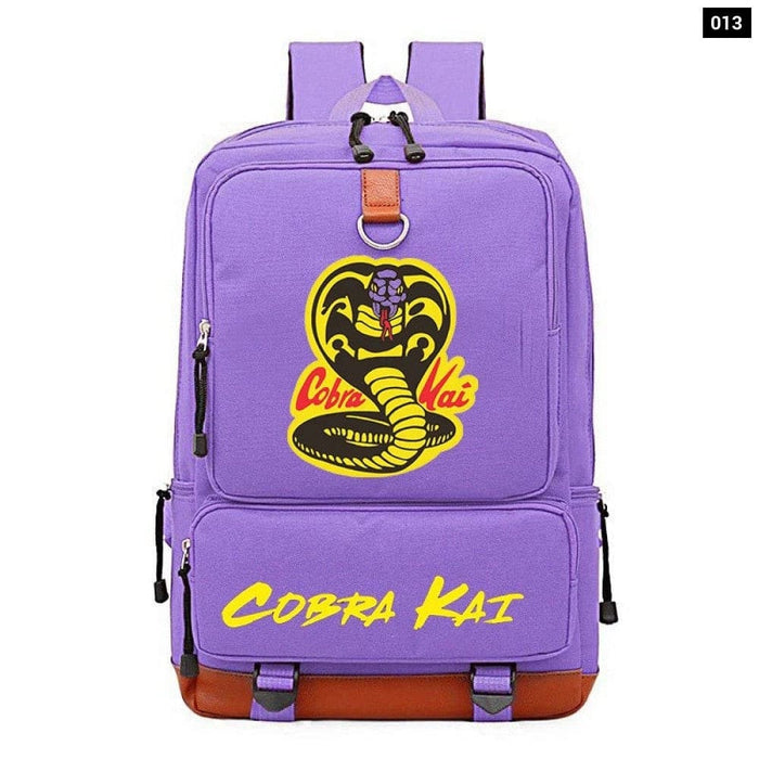 Unisex Cobra Kai Kids Daily Large Capacity Laptop School Bag