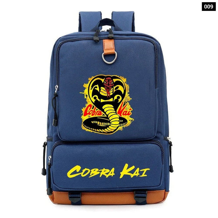 Unisex Cobra Kai Kids Daily Large Capacity Laptop School Bag