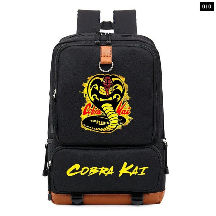 Unisex Cobra Kai Kids Daily Large Capacity Laptop School Bag