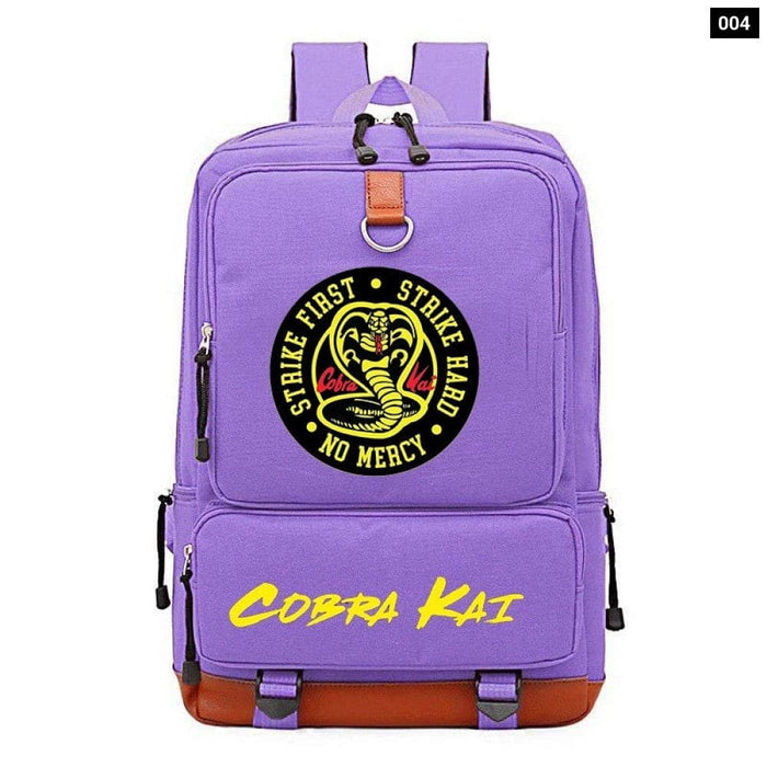 Unisex Cobra Kai Kids Daily Large Capacity Laptop School Bag