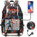 Unisex Cr7 Football Casual Daypack School Bag