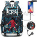 Unisex Cr7 Football Casual Daypack School Bag