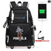 Unisex Game Portal 2 Cosplay Cartoon Laptop School Bag