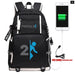 Unisex Game Portal 2 Cosplay Cartoon Laptop School Bag