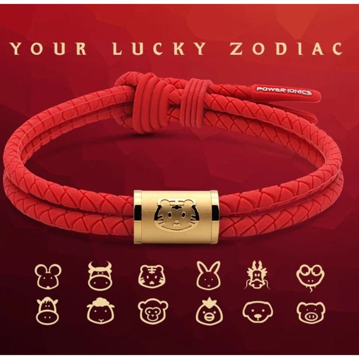 Unisex K-gold Lucky Zodiac Waterproof Anion Germanium