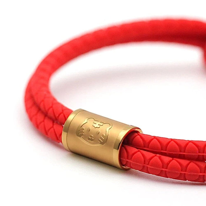 Unisex K-gold Lucky Zodiac Waterproof Anion Germanium