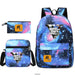 Unisex Gta5 3pcs Grand Theft Auto Kids Casual School Bag