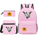 Unisex Gta5 3pcs Grand Theft Auto Kids Casual School Bag