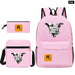 Unisex Gta5 3pcs Grand Theft Auto Kids Casual School Bag