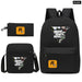 Unisex Gta5 3pcs Grand Theft Auto Kids Casual School Bag