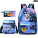 Unisex Gta5 3pcs Grand Theft Auto Kids Casual School Bag