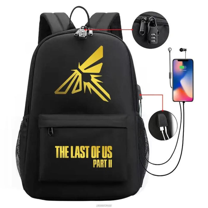 Unisex the Last of us Usb Charging An-ti Lost Kids School