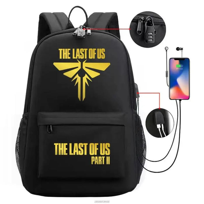 Unisex the Last of us Usb Charging An-ti Lost Kids School