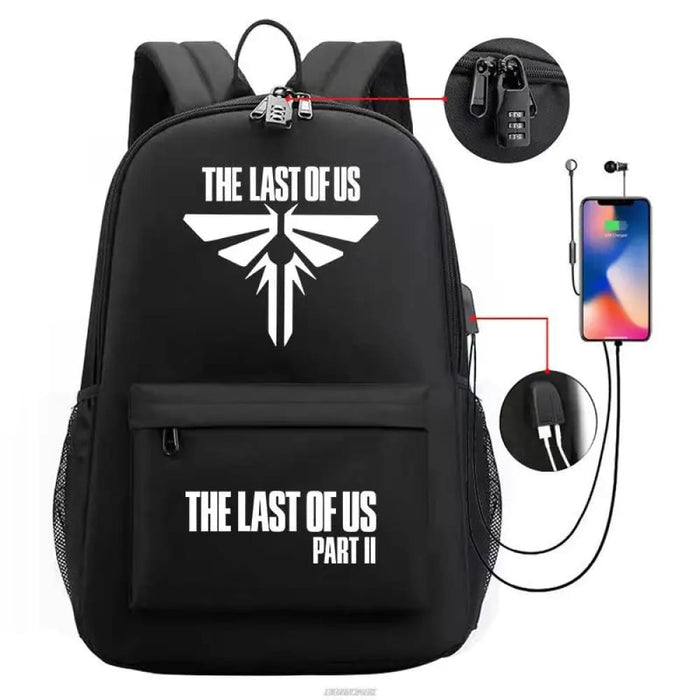 Unisex the Last of us Usb Charging An-ti Lost Kids School