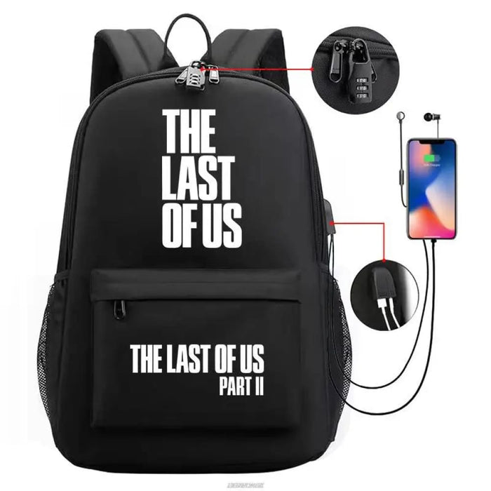 Unisex the Last of us Usb Charging An-ti Lost Kids School
