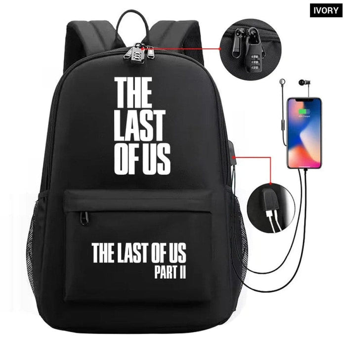 Unisex the Last of us Usb Charging An-ti Lost Kids School