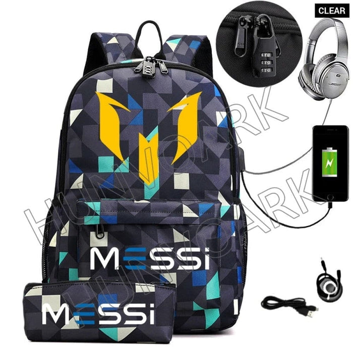 Unisex Messi Casual Computer 15.6 Inch Laptop Light Anti