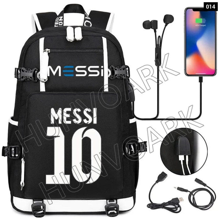 Unisex Messi Usb Charging 15.6 Inch Waterproof Laptop