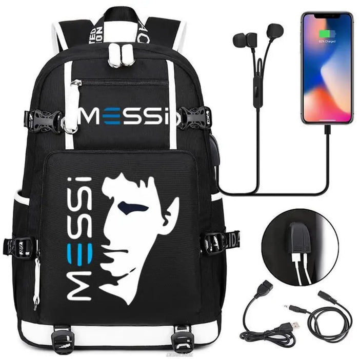 Unisex Messi Usb Charging 15.6 Inch Waterproof Laptop