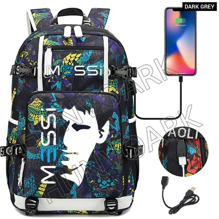 Unisex Messi Usb Charging 15.6 Inch Waterproof Laptop