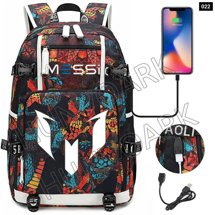 Unisex Messi Usb Charging 15.6 Inch Waterproof Laptop