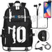 Unisex Messi Usb Charging 15.6 Inch Waterproof Laptop