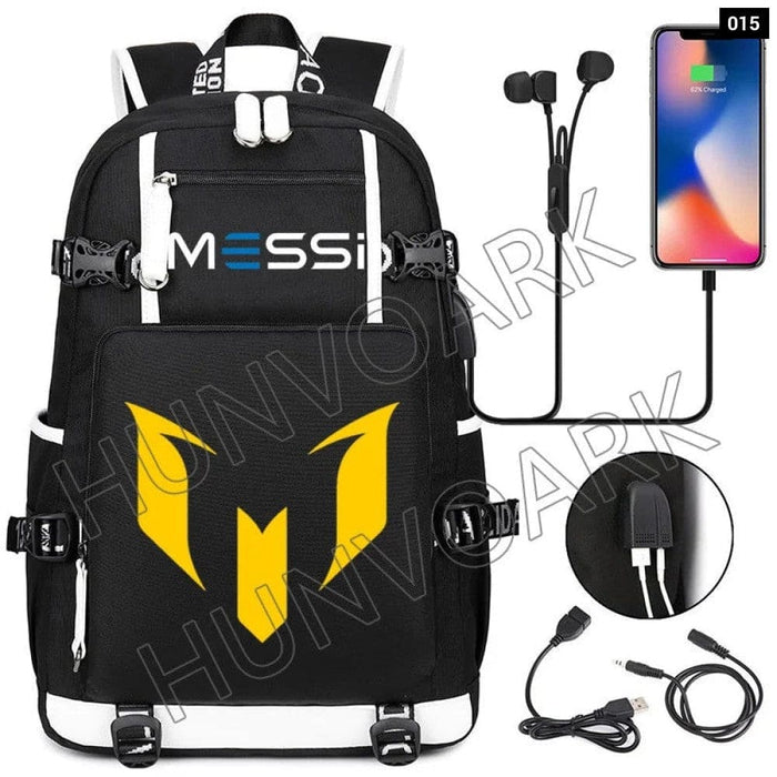 Unisex Messi Usb Charging 15.6 Inch Waterproof Laptop
