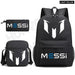 Unisex Messie 3pcs Large Capacity High Laptop School Bag