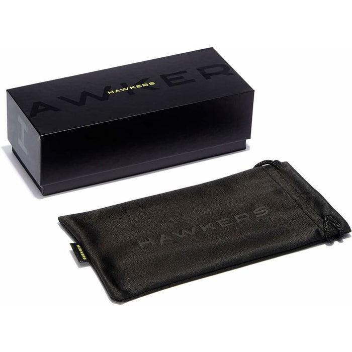 Unisex Sunglasses by Hawkers Bat 45 Mm Yellow Black