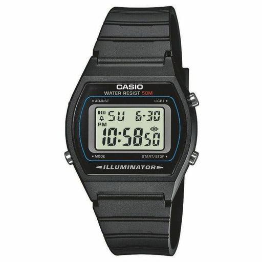Unisex Watch By Casio W2021avef Digital Black