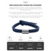 Unisex Waterproof Ions and Germanium Sports Fashion Bracelet
