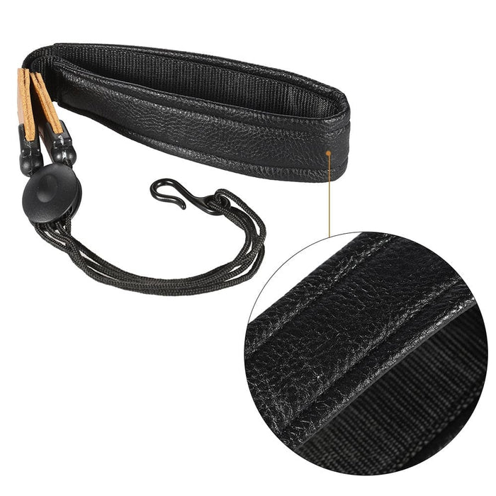 Universal Adjustable Soft Leather Saxophone Sax Neck Strap