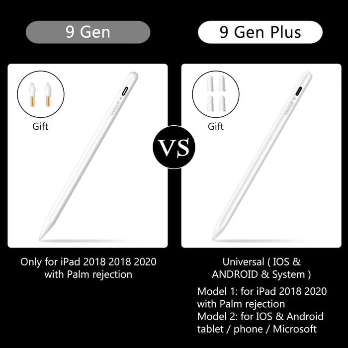 Universal Ios Android Stylus Pencil With Palm Rejection