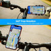Universal Bike Phone Holder Motorcycle Bicycle Handlebar