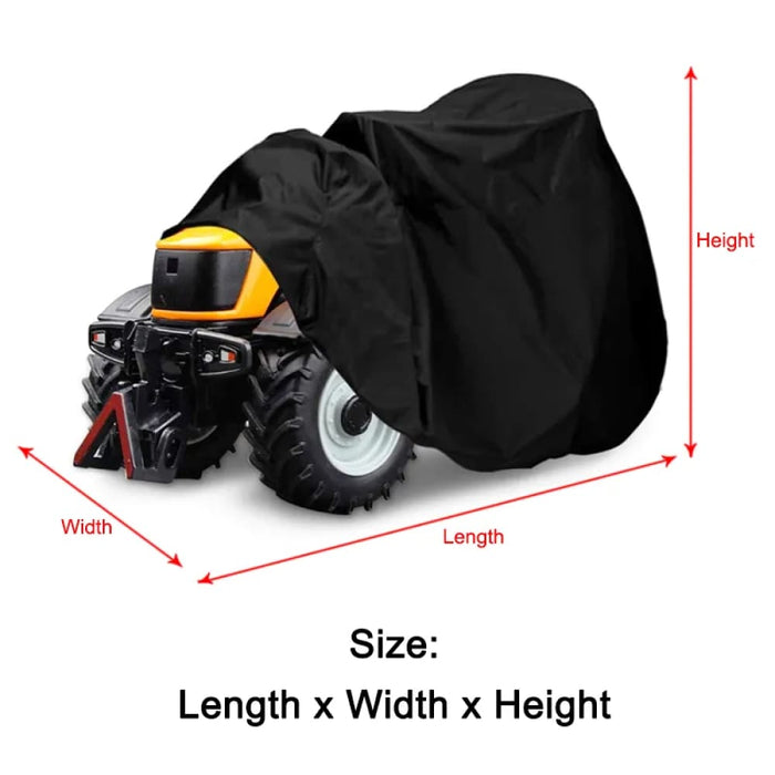 Universal Black 190t Motorcycle Waterproof Cover Quad Bikes