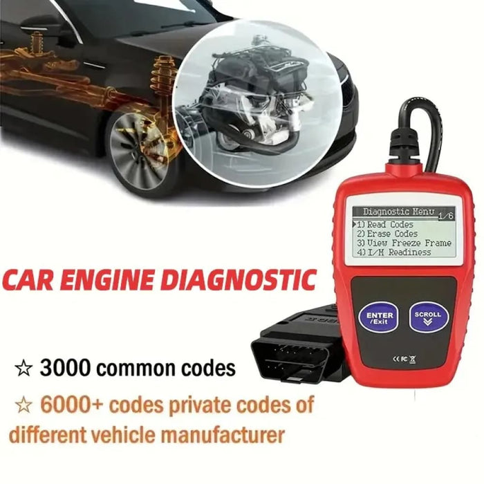 Universal Car Diagnostic Tool Clear Fault Codes