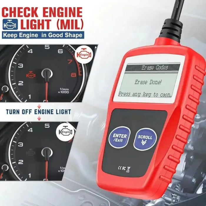 Universal Car Diagnostic Tool Clear Fault Codes
