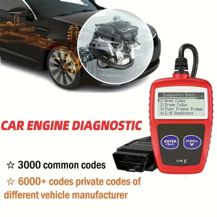 Universal Car Diagnostic Tool Clear Faults