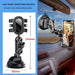 Universal Car Phone Mount With Magic Arm And Suction Cup