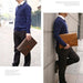 Universal Genuine Leather Business Laptop Tablet Bag