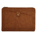 Universal Genuine Leather Business Laptop Tablet Zipper Bag